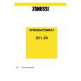 ZANUSSI ZDTL200 Owners Manual ZANUSSI ZDTL200 Owners Manual
