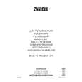 ZANUSSI ZK 21/10 ATO Owners Manual ZANUSSI ZK 21/10 ATO Owners Manual