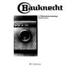 BAUKNECHT WT9640 Owners Manual BAUKNECHT WT9640 Owners Manual