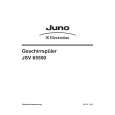 JUNO-ELECTROLUX JSV65550 Owners Manual JUNO-ELECTROLUX JSV65550 Owners Manual