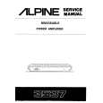 ALPINE 3537 Service Manual ALPINE 3537 Service Manual