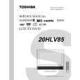 TOSHIBA 20HLV85 Service Manual TOSHIBA 20HLV85 Service Manual