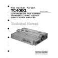 HARMAN KARDON TC400Q Service Manual HARMAN KARDON TC400Q Service Manual