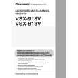 PIONEER VSX-818V-K/KUXJ/CA Owners Manual PIONEER VSX-818V-K/KUXJ/CA Owners Manual