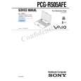 SONY PCG-R505AFE Service Manual SONY PCG-R505AFE Service Manual