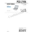 SONY PCGZ1RA Service Manual SONY PCGZ1RA Service Manual