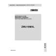 ZANUSSI ZMU16MXL Owners Manual ZANUSSI ZMU16MXL Owners Manual