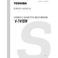 TOSHIBA V-741EW Service Manual TOSHIBA V-741EW Service Manual