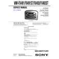 SONY WMFX491/ST Service Manual SONY WMFX491/ST Service Manual
