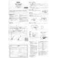 YAMAHA YT-1000 Owners Manual YAMAHA YT-1000 Owners Manual