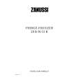 ZANUSSI ZFD50/33R Owners Manual ZANUSSI ZFD50/33R Owners Manual