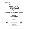 WHIRLPOOL CA2762XWG0 Parts Catalog WHIRLPOOL CA2762XWG0 Parts Catalog