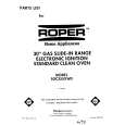 WHIRLPOOL SGC355XW0 Parts Catalog WHIRLPOOL SGC355XW0 Parts Catalog