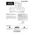 PIONEER A302 Owners Manual PIONEER A302 Owners Manual