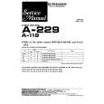 PIONEER A-229 Service Manual PIONEER A-229 Service Manual