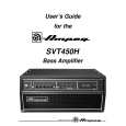AMPEG SVT450H User Guide AMPEG SVT450H User Guide