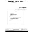 SHARP SF-S54 Parts Catalog SHARP SF-S54 Parts Catalog