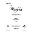 WHIRLPOOL ED22ZRXXN00 Parts Catalog WHIRLPOOL ED22ZRXXN00 Parts Catalog