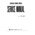 YAMAHA YC-30 Instrukcja Serwisowa YAMAHA YC-30 Instrukcja Serwisowa