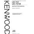 KENWOOD UD701 Owners Manual KENWOOD UD701 Owners Manual