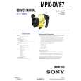 SONY MPKDVF7 Service Manual SONY MPKDVF7 Service Manual