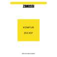 ZANUSSI ZCC637W Owners Manual ZANUSSI ZCC637W Owners Manual