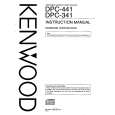 KENWOOD DPC341 Owners Manual KENWOOD DPC341 Owners Manual