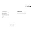 PRIVILEG 005.981 6/40634 Owners Manual PRIVILEG 005.981 6/40634 Owners Manual