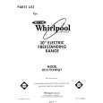 WHIRLPOOL RF317PXWN1 Parts Catalog WHIRLPOOL RF317PXWN1 Parts Catalog