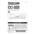 TEAC CC-222 Owners Manual TEAC CC-222 Owners Manual