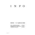 ELECTROLUX ER2337I Owners Manual ELECTROLUX ER2337I Owners Manual