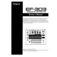 ROLAND EF-303 Owners Manual ROLAND EF-303 Owners Manual