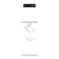ZANUSSI T613 Owners Manual ZANUSSI T613 Owners Manual