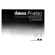 YAMAHA P-450 Owners Manual YAMAHA P-450 Owners Manual