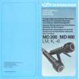 SENNHEISER MD 200 / 400 Owners Manual SENNHEISER MD 200 / 400 Owners Manual