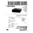 SONY XR-U550 Owners Manual SONY XR-U550 Owners Manual