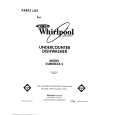 WHIRLPOOL DU8000XX2 Parts Catalog WHIRLPOOL DU8000XX2 Parts Catalog
