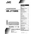 JVC HR-J770MS Owners Manual JVC HR-J770MS Owners Manual
