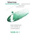 THERMA GSVB-45.1 Owners Manual THERMA GSVB-45.1 Owners Manual