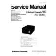 PANASONIC AGB640 Owners Manual PANASONIC AGB640 Owners Manual
