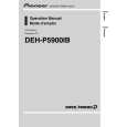 PIONEER DEH-P5900IB/XN/UC Owners Manual PIONEER DEH-P5900IB/XN/UC Owners Manual