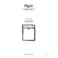 REX-ELECTROLUX TTC010E Owners Manual REX-ELECTROLUX TTC010E Owners Manual