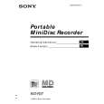 SONY MZR37 Owners Manual SONY MZR37 Owners Manual