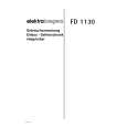 ELEKTRA BREGENZ FD1130 Owners Manual ELEKTRA BREGENZ FD1130 Owners Manual