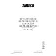 ZANUSSI ZP9174A Owners Manual ZANUSSI ZP9174A Owners Manual