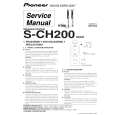 PIONEER S-CH200/XCN5 Service Manual PIONEER S-CH200/XCN5 Service Manual