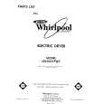 WHIRLPOOL LE6400XPW0 Parts Catalog WHIRLPOOL LE6400XPW0 Parts Catalog