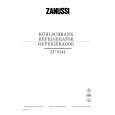 ZANUSSI ZU9144 Owners Manual ZANUSSI ZU9144 Owners Manual