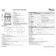 WHIRLPOOL AKZ 551/IX Quick Start WHIRLPOOL AKZ 551/IX Quick Start