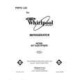 WHIRLPOOL 8ET16ZKXWG00 Parts Catalog WHIRLPOOL 8ET16ZKXWG00 Parts Catalog